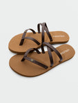 Volcom Womens Easy Breezy II Sandals - Brown