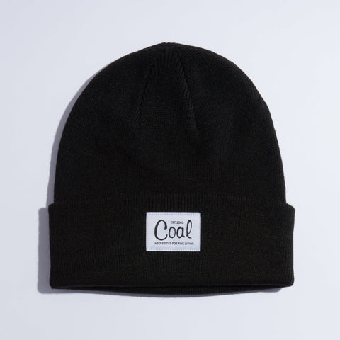 Coal The Mel Recycled Polylana Knit Beanie - Black