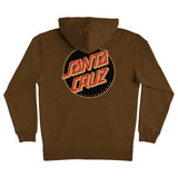 Santa Cruz Mens Other Dot Hoodie - Brown / Black / Sunset