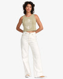 RVCA Womens Coco Denim Jeans - Vintage White