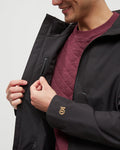 Tentree Mens Nimbus Rain Jacket - Meteorite Black