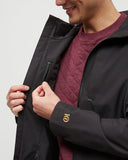 Tentree Mens Nimbus Rain Jacket - Meteorite Black