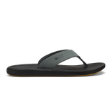OluKai Mens Ki‘i Lightweight Beach Sandals - Rock / Lava Rock