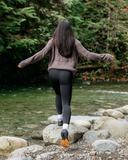 Tentree Women's Granville InMotion High Rise Legging - Meteorite Black