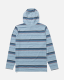 Salty Crew Mens Seaway UV Hoodie - Mineral Blue