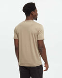 Tentree Mens Love Flourishes T-Shirt -  Khaki Cypress