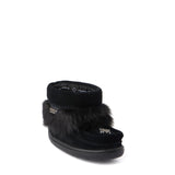 Manitobah Toddler's Waterproof Faux Fur Snowy Owlet Mukluk - Black