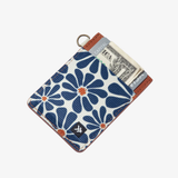 Thread Vertical Wallet - Navy Emmeline