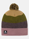 Burton Kids Fleece-Lined Pom Beanie - Powder Blush