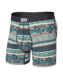 Saxx Ultra Super Soft Underwear - Beach Shack Stripe-Teal