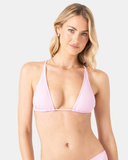 Roxy Women's Haleiwa Built Up Triangle Bikini Top - Lilac Sachet