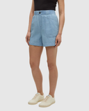 Tentree Women's Organic Cotton Denim Cascades Shorts - Light Wash