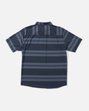 Salty Crew Mens Sundown Perforated Polo Shirt - Navy