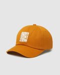Tentree Boreal Wolf Peak Hat - Caramel / Vintage White