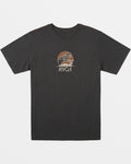 RVCA Mens Whiskey Bite Short Sleeve T-Shirt