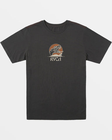 RVCA Mens Whiskey Bite Short Sleeve T-Shirt