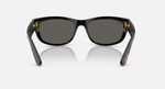 Ray-Ban Mega Balorama Sunglasses - Polished Black W/ Ultra Black