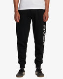 RVCA Mens Big RVCA Sweatpants - Black