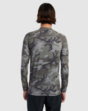 RVCA Mens Long Sleeve Rashguard - Camo