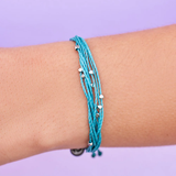 Pura Vida Mailbu Bracelet ~ Pacific Blue