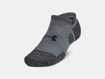 Under Armour Unisex UA Performance Tech Pro 3-Pack Socks - Castlerock / White / Black - 025