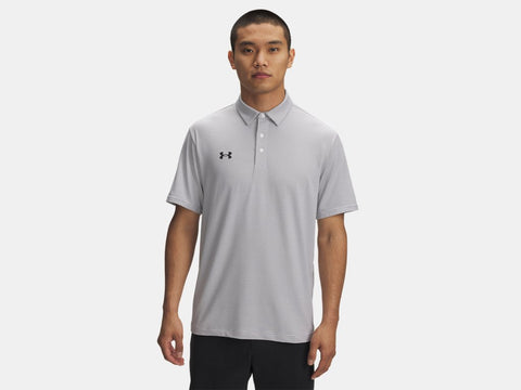 Under Armour Men's UA Playoff Team Stripe Polo - White / Black - 100