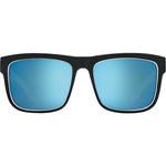 Spy Discord Sunglasses - Whitewall - Happy Gray Green Polar with Light Blue Spectra Mirror