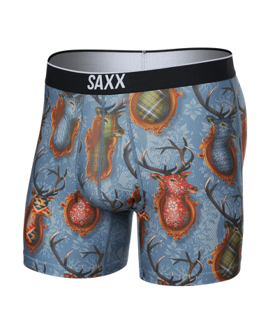 Saxx Volt Underwear - Mr. Deer Face-Slate