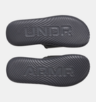 Under Armour Men's UA Ignite Pro 8 Slides - Black / Galaxy Black / White - 001