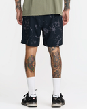 RVCA Mens Yogger 2 In 1 Shorts - Black