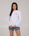 Salty Crew Womens Nite Bite Sunshirt - White