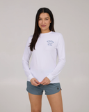 Salty Crew Womens Nite Bite Sunshirt - White