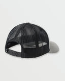 Quiksilver Mens Grounder Trucker Hat - Heather Grey