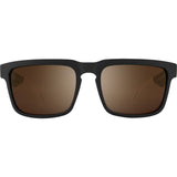 Spy Helm Tom Wallisch Sunglasses - Matte Black - HD Plus Bronze with Gold Spectra Mirror