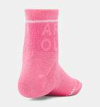 Under Armour Kids UA Essential 6-Pack Socks - Super Pink / Transparent / White - 672