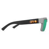 Spy Montana Sunglasses - Matte Gray/Translucent Black - Happy Bronze Light Green Spectra Mirror