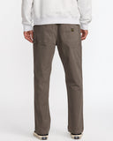 RVCA Mens Americana Carpenter Pants - Mushroom