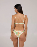 Salty Crew Womens North Shore Balcony Bikini Top - Off white
