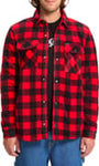 Volcom Mens Bowered Fleece Jacket - Lifeguard Red