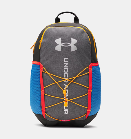 Under Armour UA Hustle Sport 6.0 Backpack - Black / Metallic Silver - 003