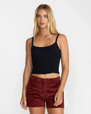 RVCA Womens Madrid Tank Top - Black