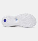 Under Armour Unisex Curry 12 Team Basketball Shoes - White / Team Royal - 103