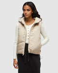 Tentree Womens Collins Vest - Warm Oak / Birchwood