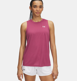 Under Armour Women's UA Tech™ Tank - Fuchsia Dusk / White - 659