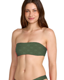 RVCA Women's Daisies Tube Bandeau - Olive