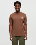 Tentree Mens Summit T-Shirt - Clove Vintage / White