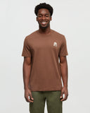Tentree Mens Summit T-Shirt - Clove Vintage / White