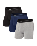 Saxx Daytripper (3 Pack) - Black/Grey/Navy