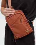 Tentree Newport Sport Sling Water Repellent Crossbody Bag - Clay Tile