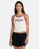 RVCA Womens Bryce Baker Tank Top - Natural
